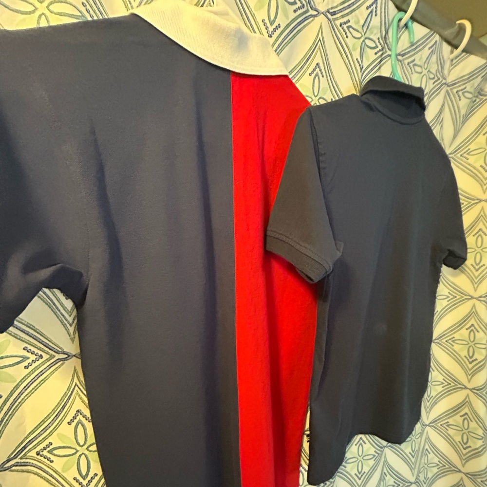 NWOT BUNDLE 2 Nautica Boys Navy/Red Polo Shirts  Classic Design PRICED FOR BOTH - Picture 2 of 14